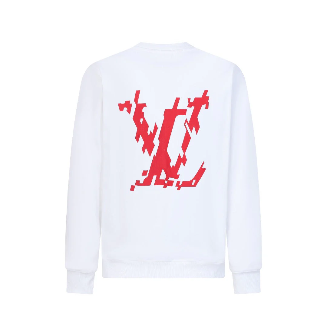 Knitted printed sweatshirt