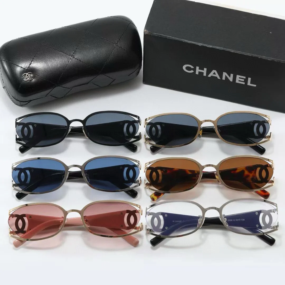 6 colors stylish small lens sunglasses