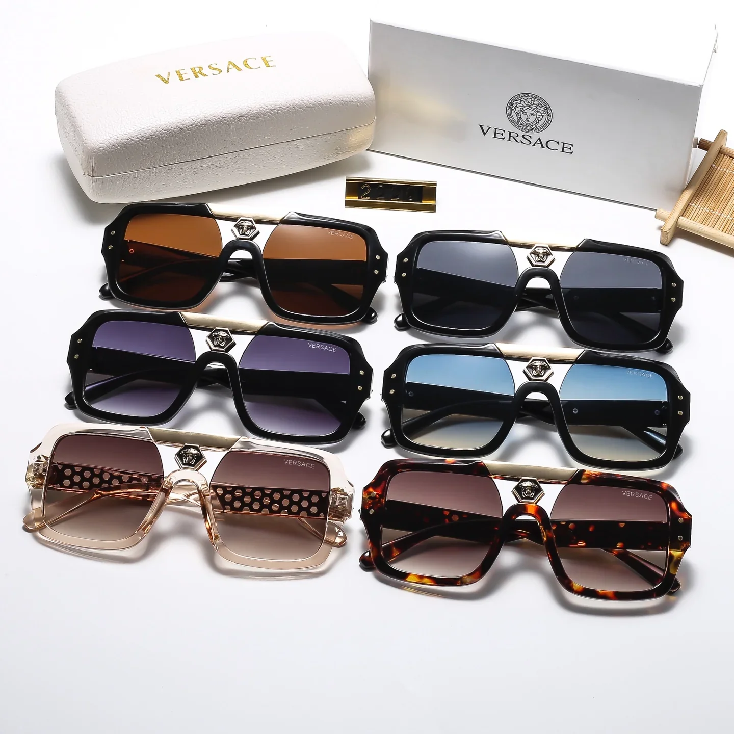 5 Colors Fashionable UV Protection Sunglasses 2220