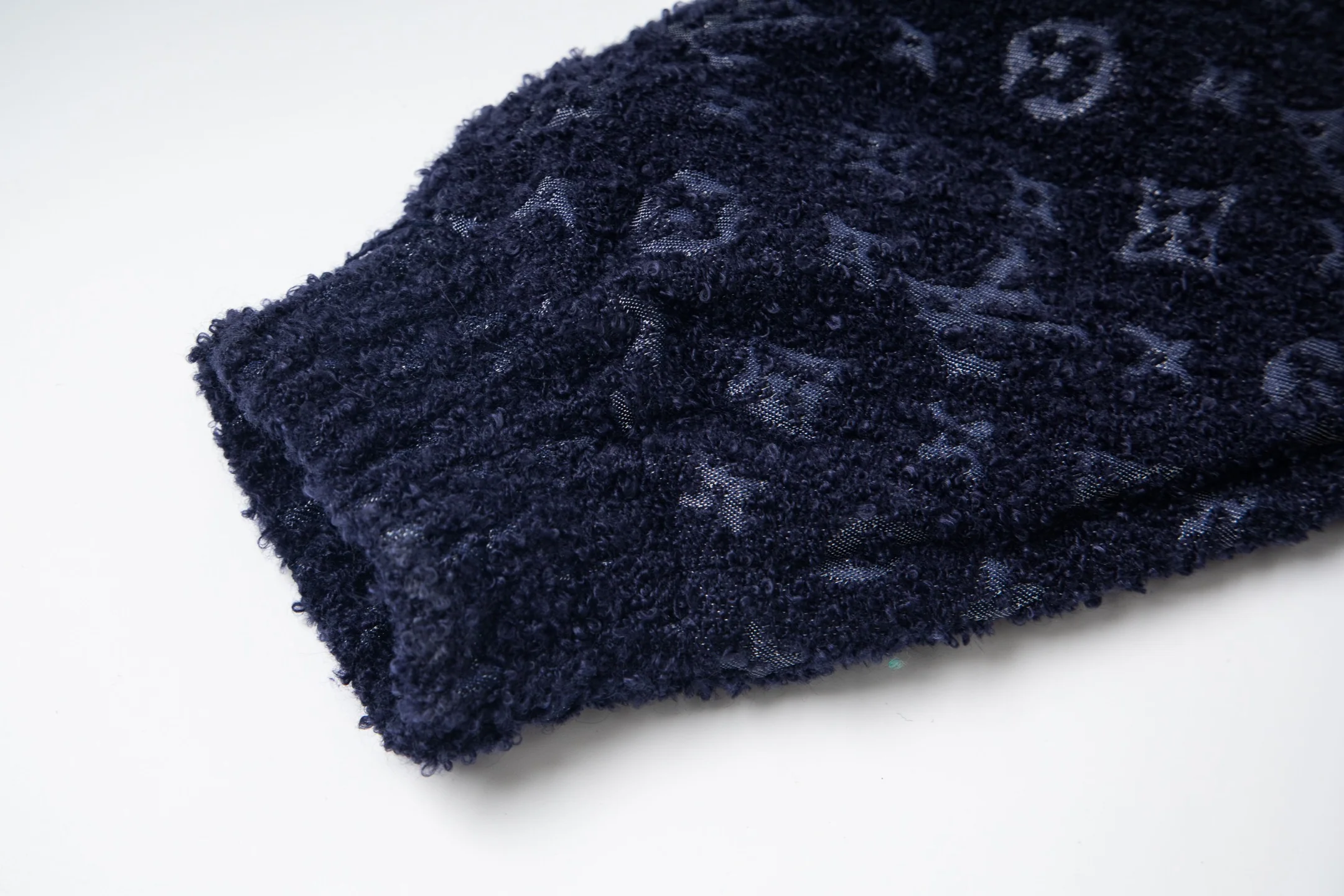 Fleece cashmere jacket