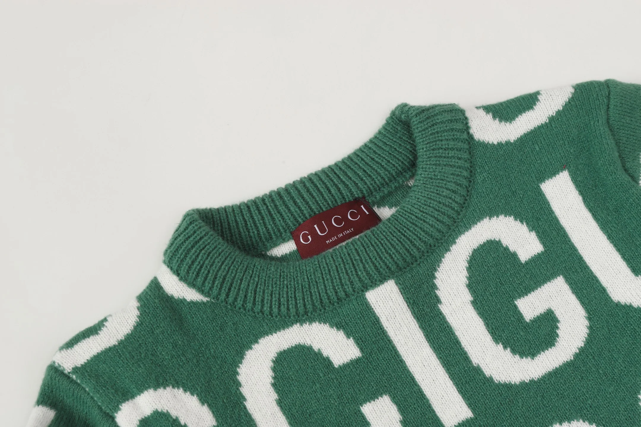 Jacquard-knit cashmere sweater