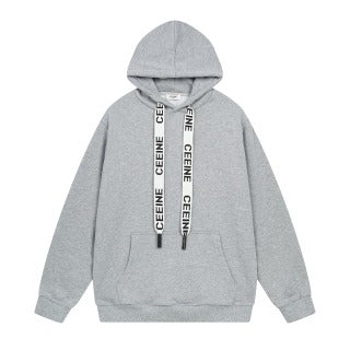 Drawstring hooded sweatshirt
