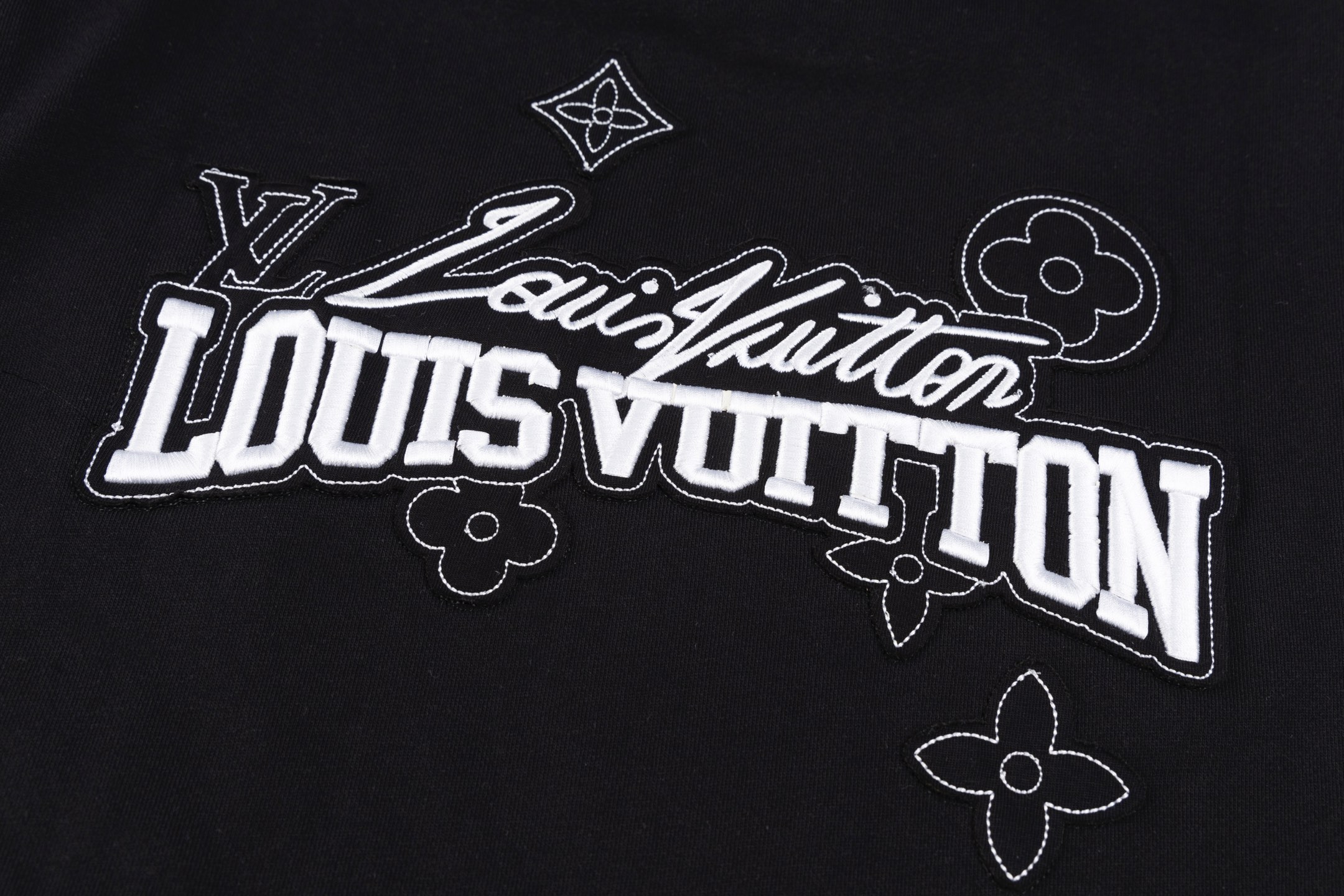 Signature Embroidered Crew Neck Sweatshirt