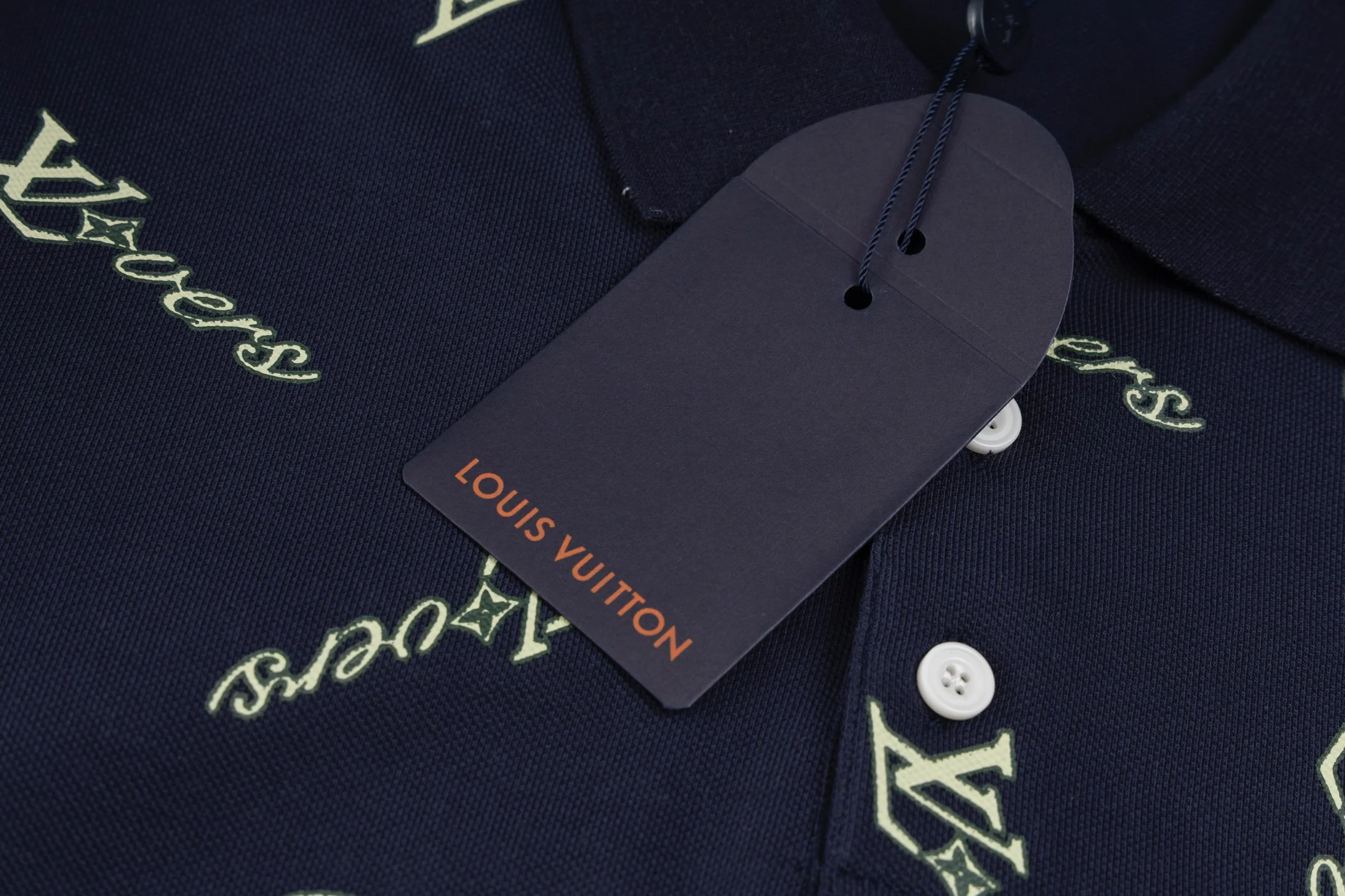 Irregular Print Polo Shirt