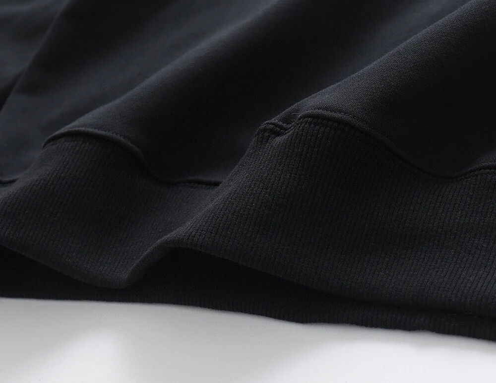 Pocket Print Cotton Sweatshirt