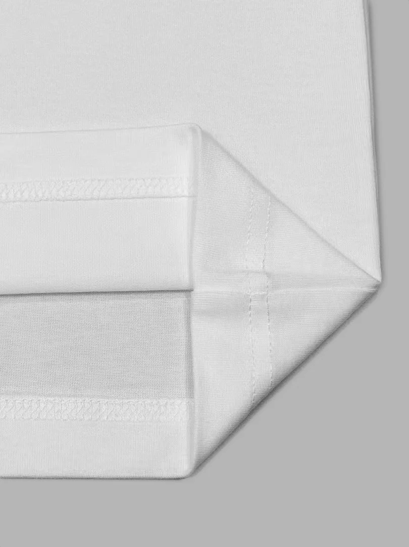 New cotton printed T-shirt