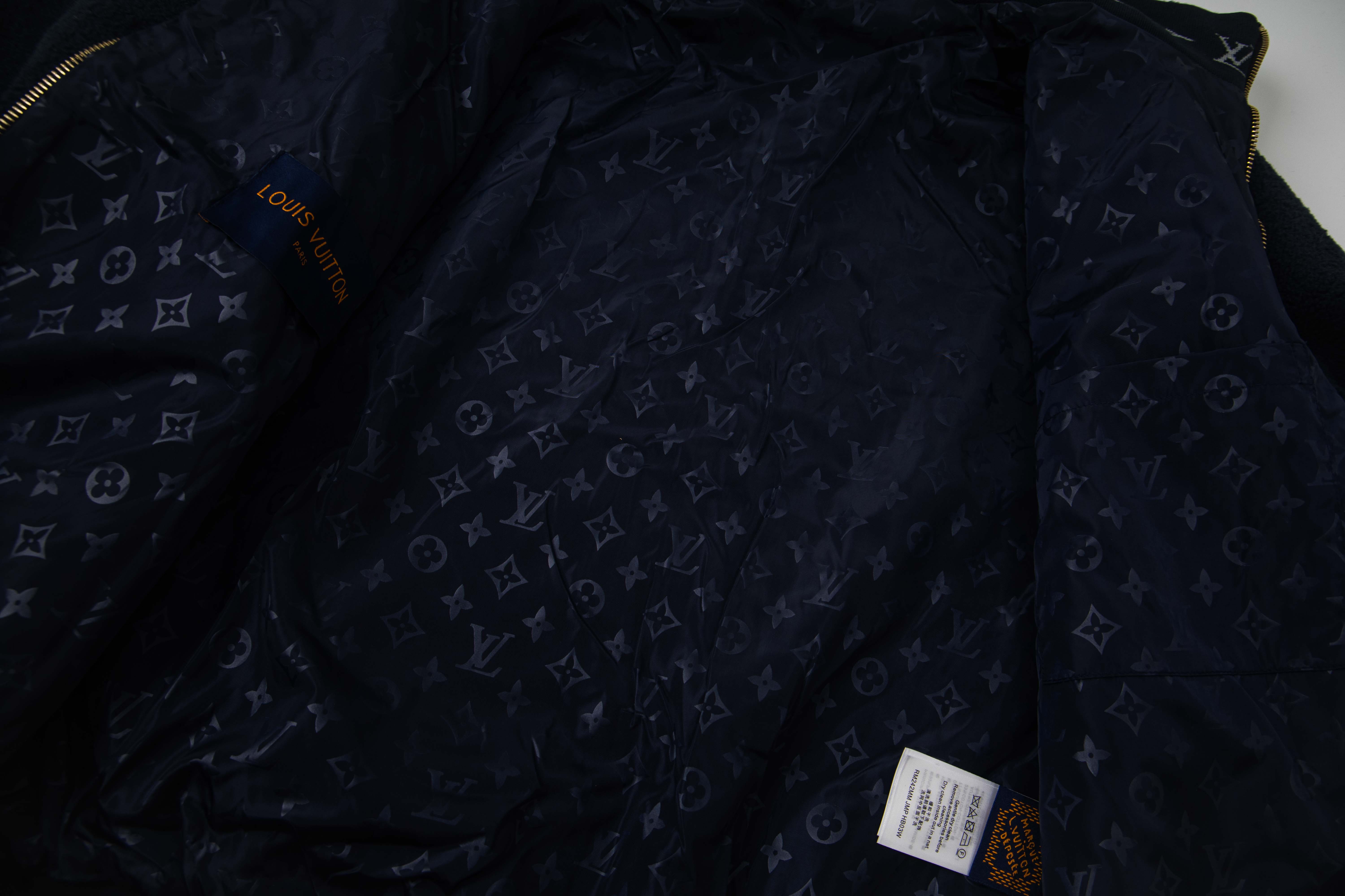 Lambskin jacquard jacket