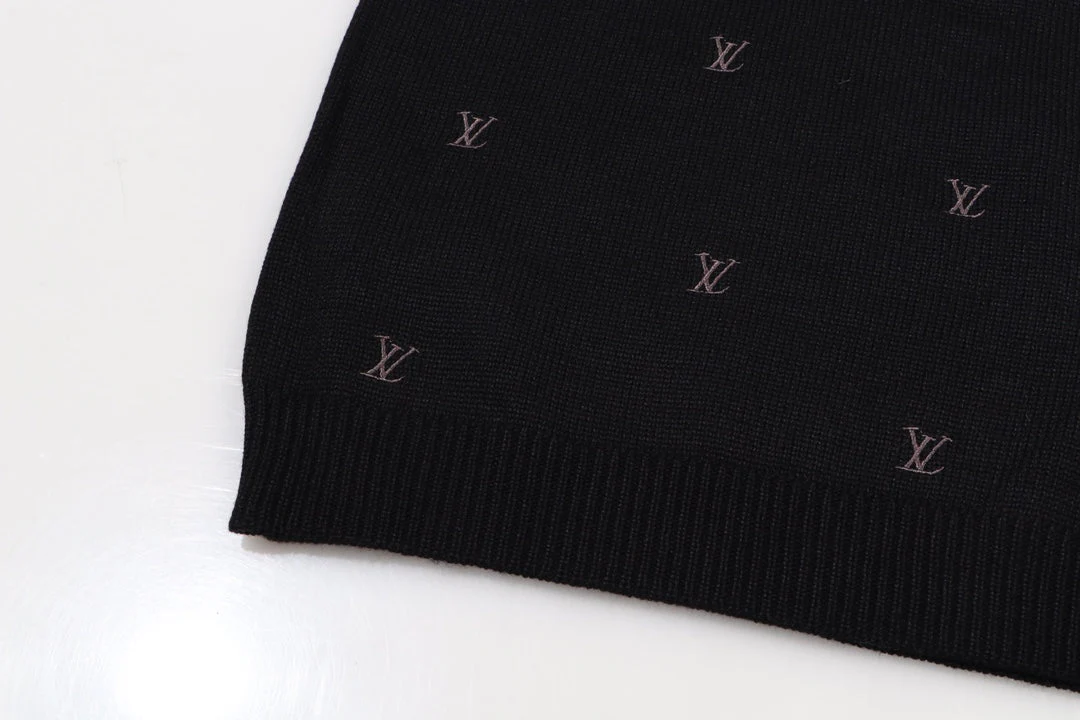 knitted embroidered sweater