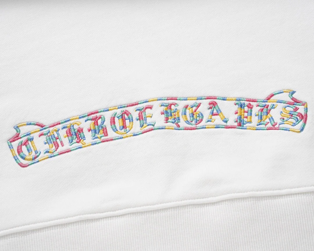Embroidered Patch Sweatshirt