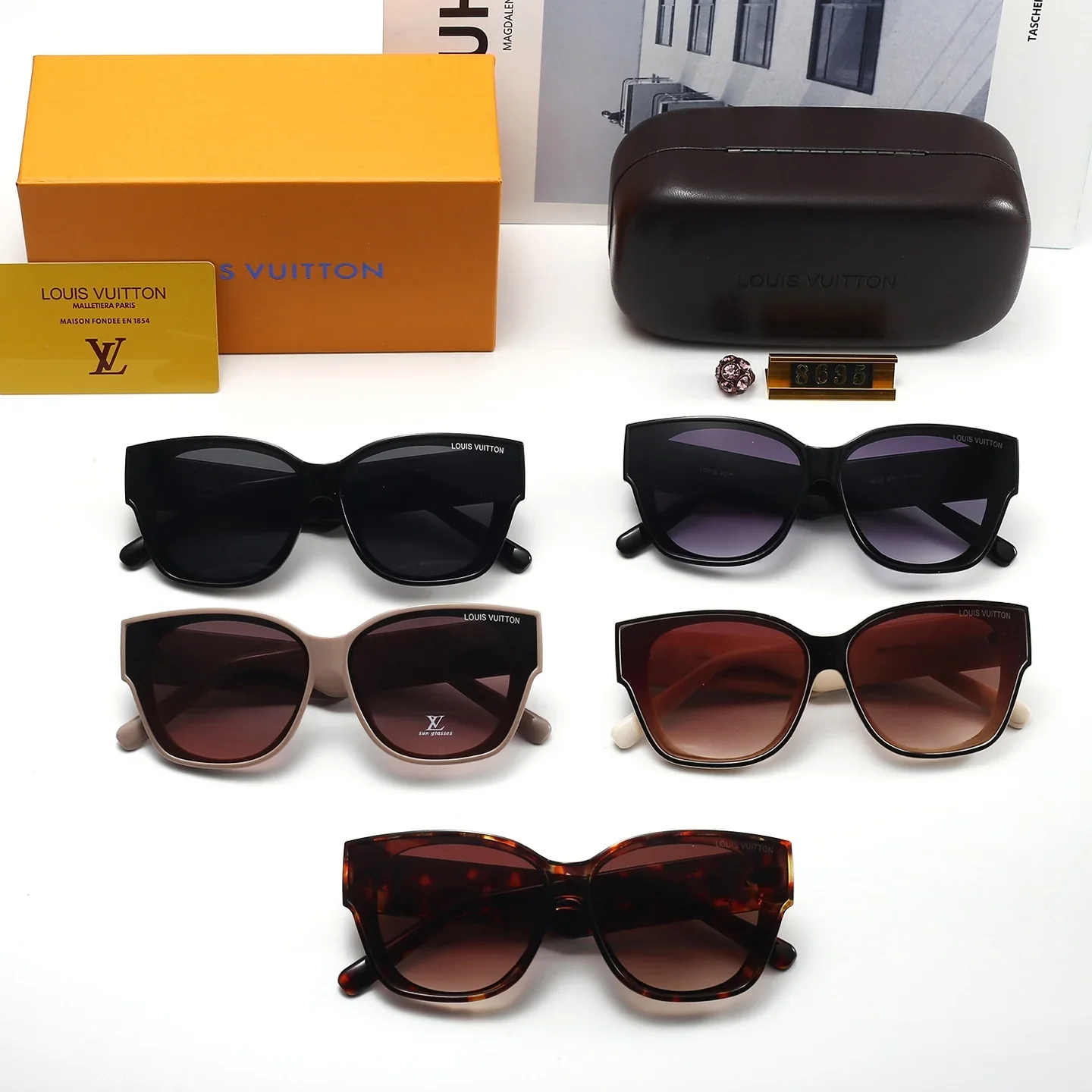 5 colors hot sunglasses  8635