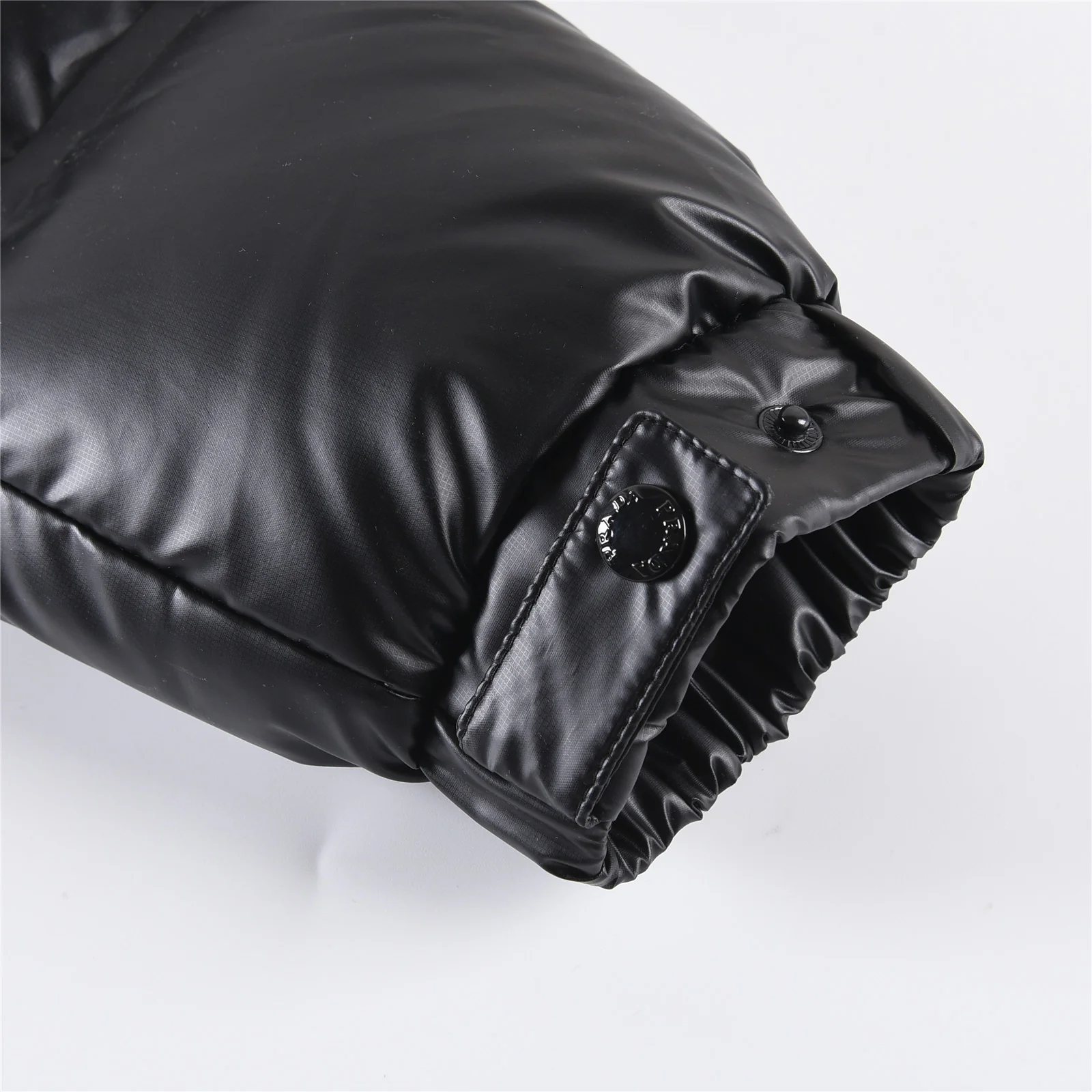 Stylish down hooded jacket