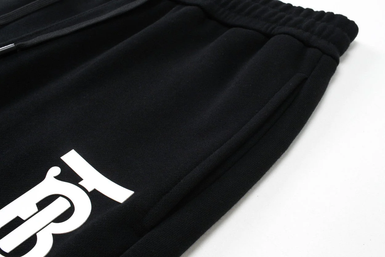 Laminating drawstring casual trousers