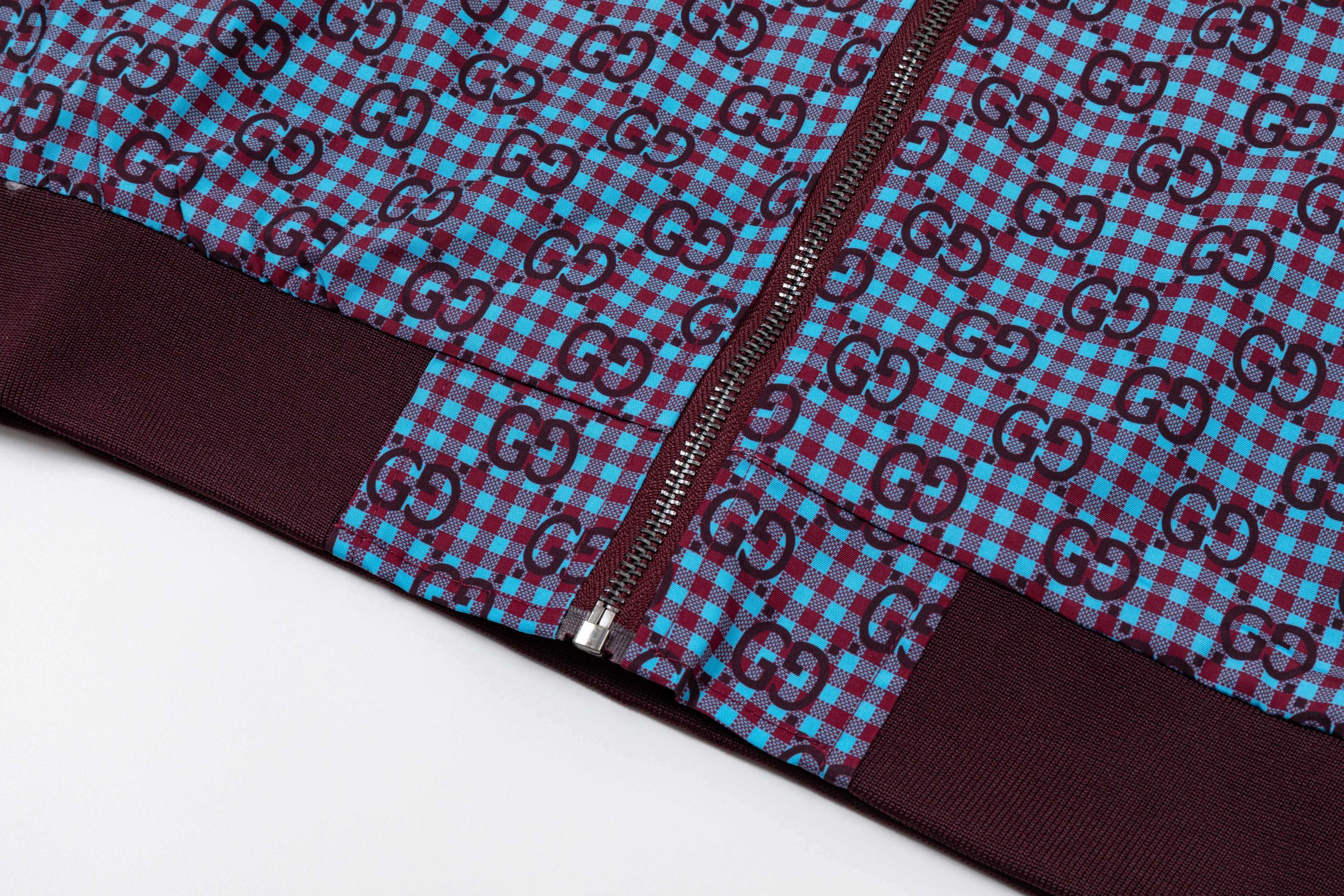 Satin jacquard baseball jacket