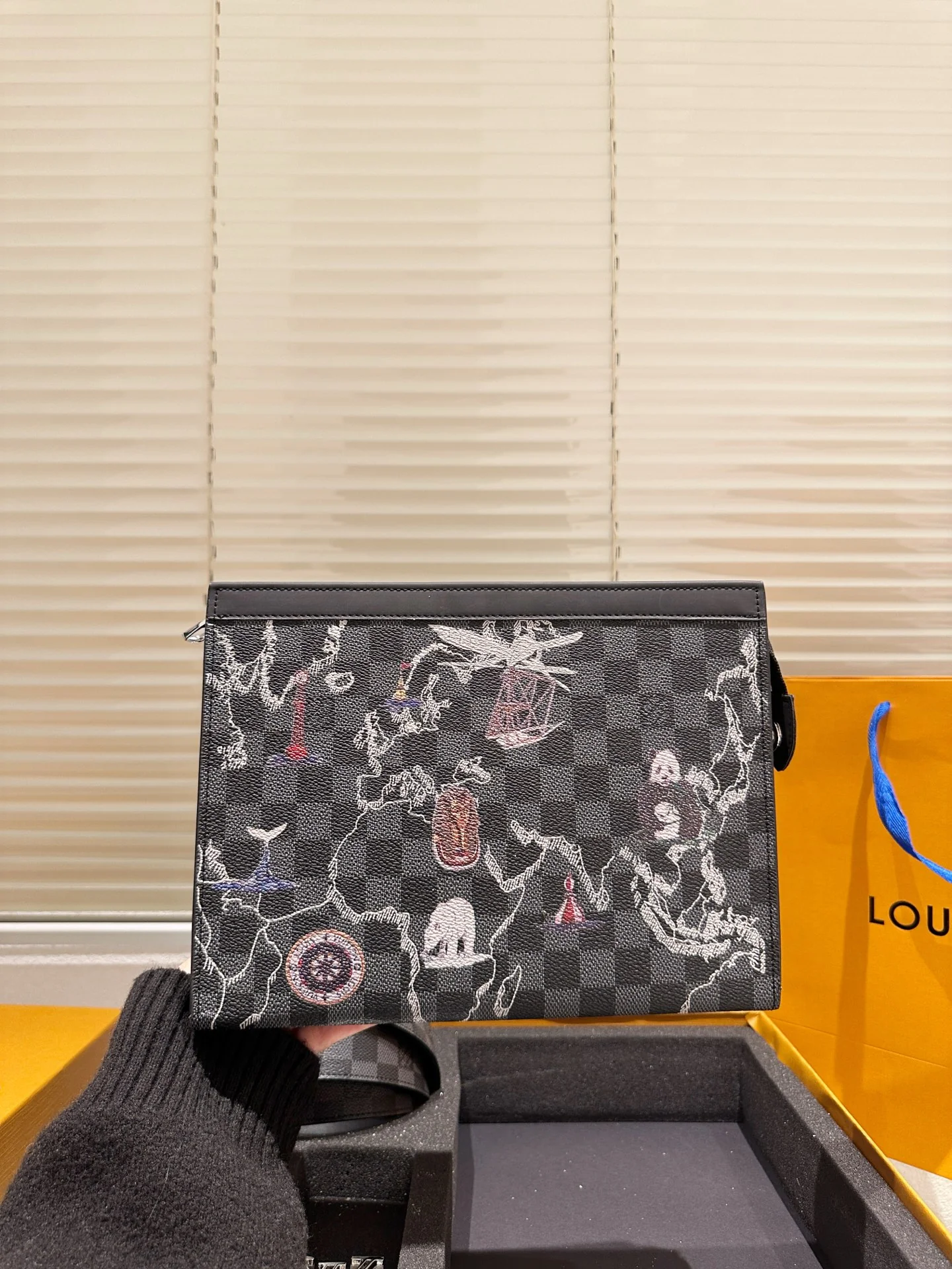 Men's Fashion Belt + Clutch Gift Box