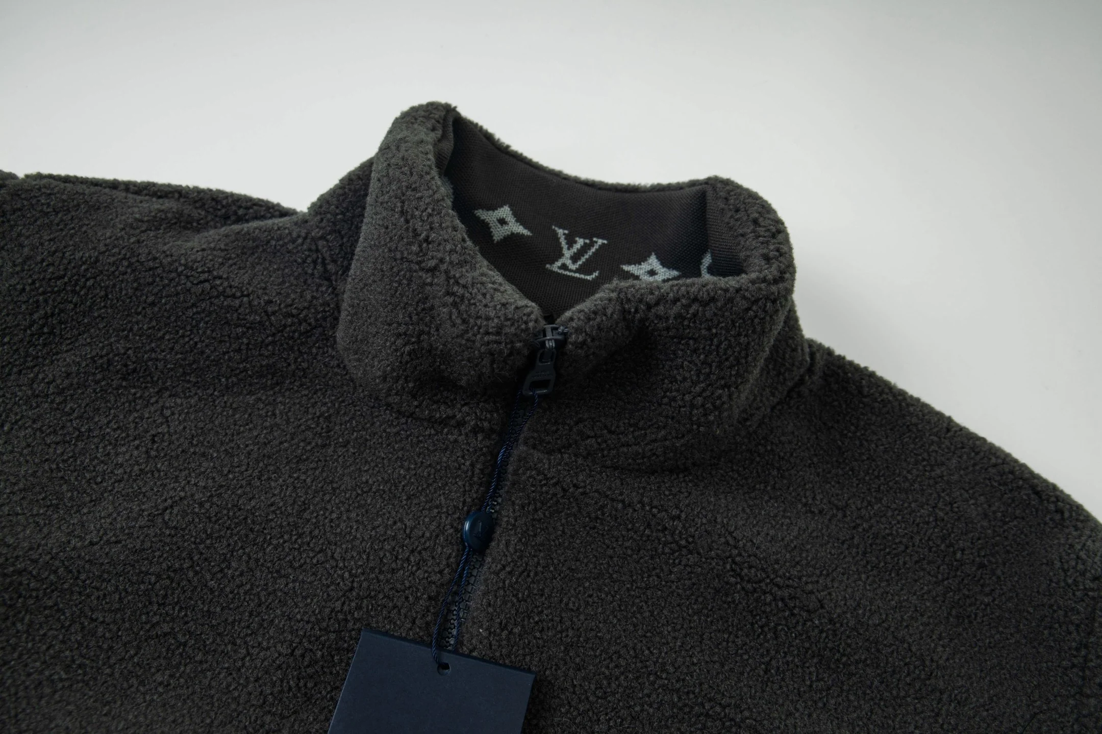 Lambskin jacquard jacket