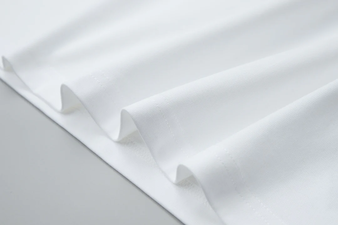 Printed crew neck cotton T-shirt