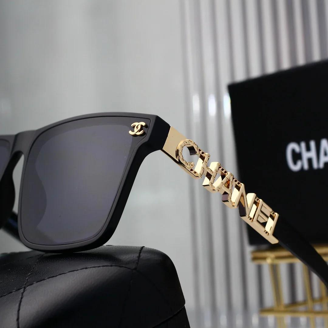 6-color Polaroid nylon HD lenses frameless design sunglasses  33030