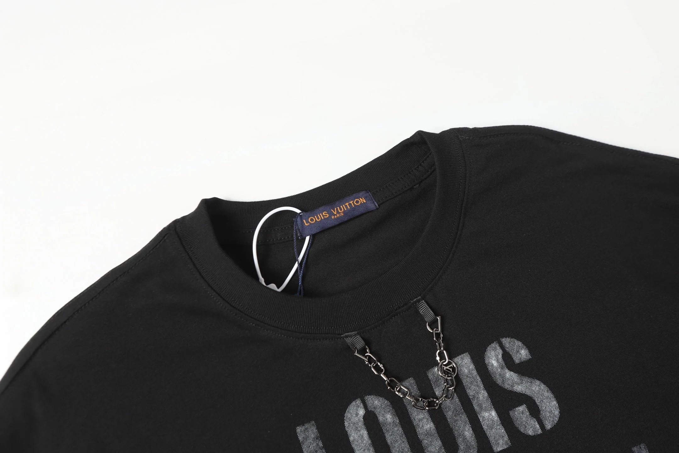 Chain cotton T-shirt