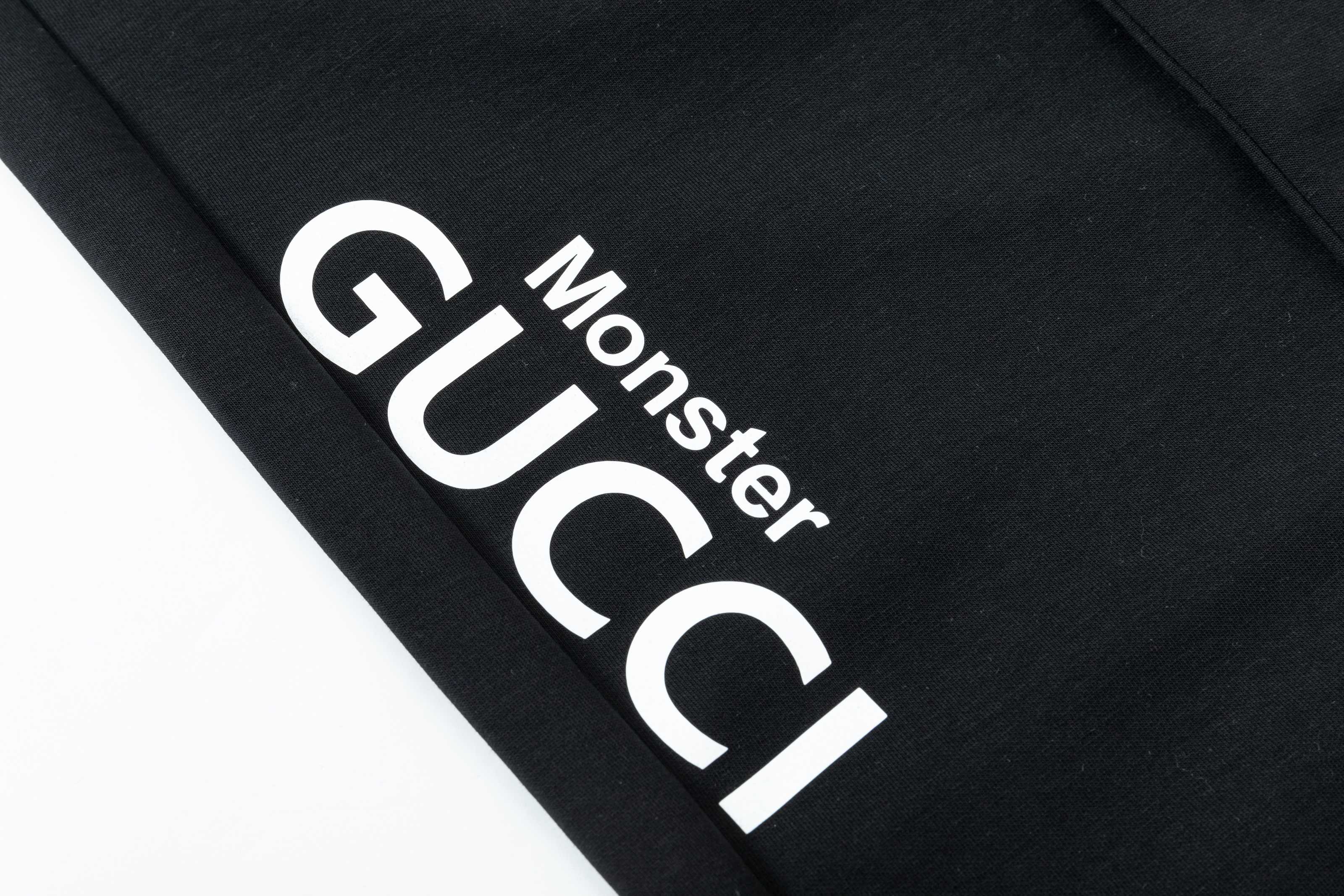 Embroidered drawstring casual trousers