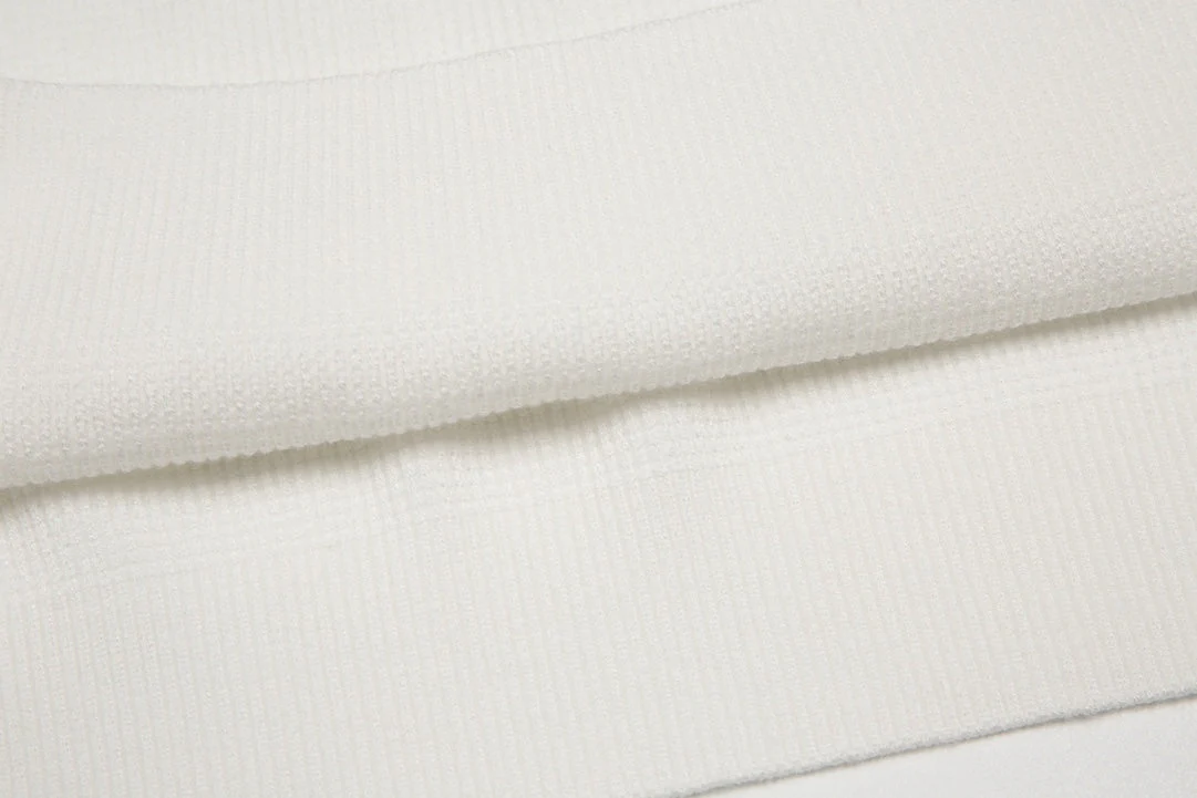 Knitted lapel cashmere sweatshirt