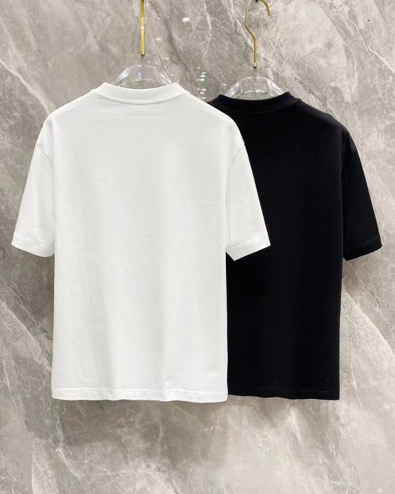 Cartoon Print Cotton T-Shirt