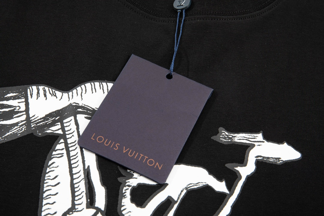 printed cotton T-shirt