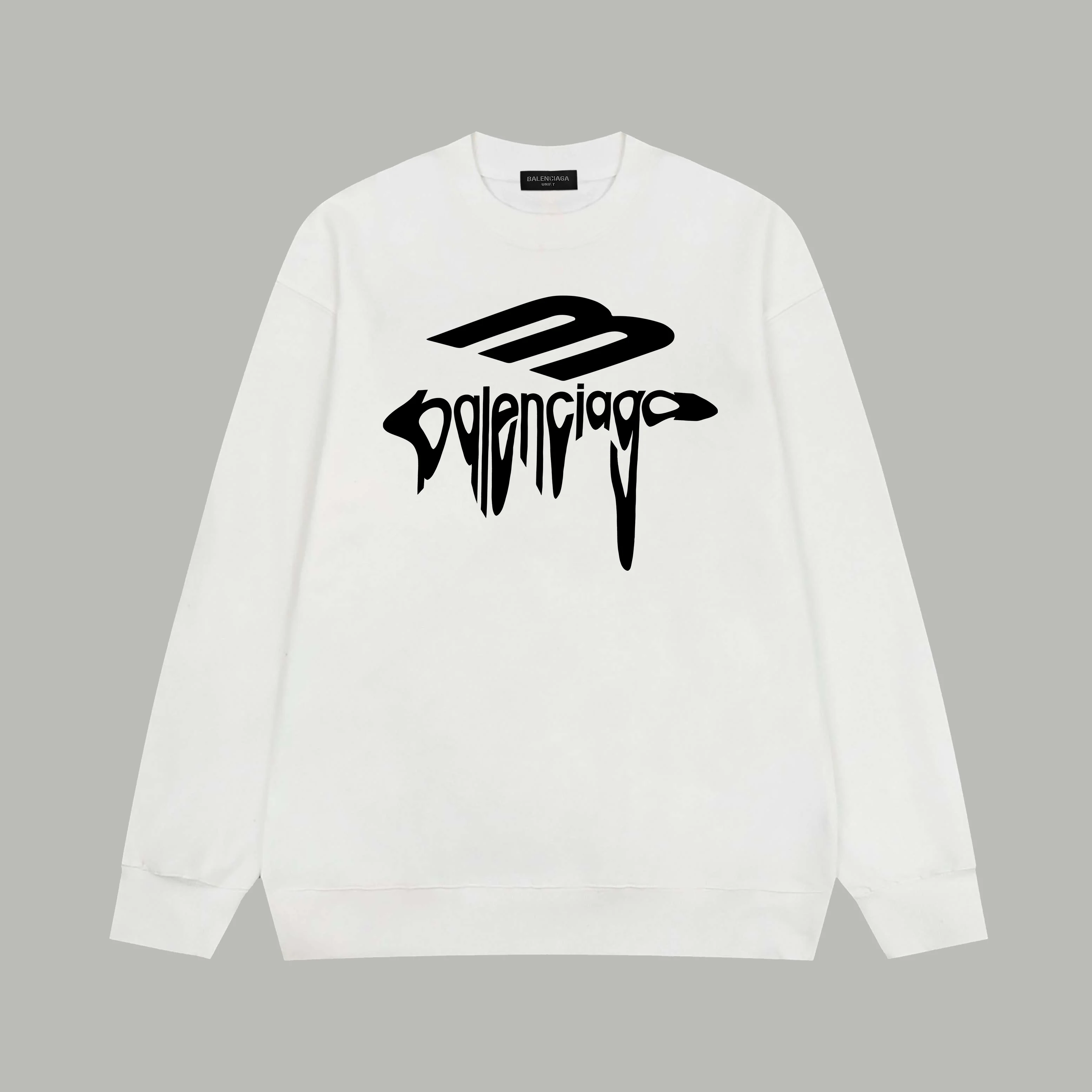 Twisted print sweatshirt