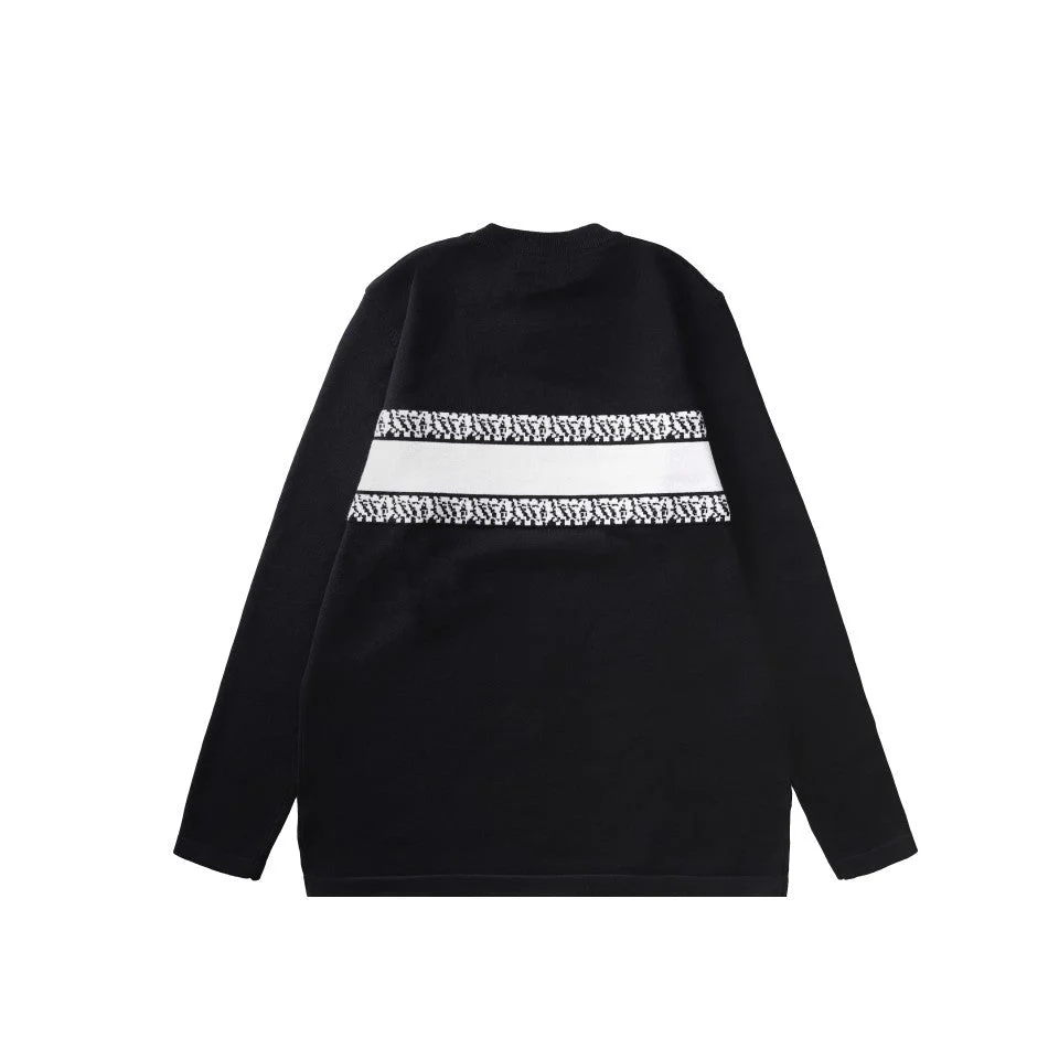 knitted jacquard sweater