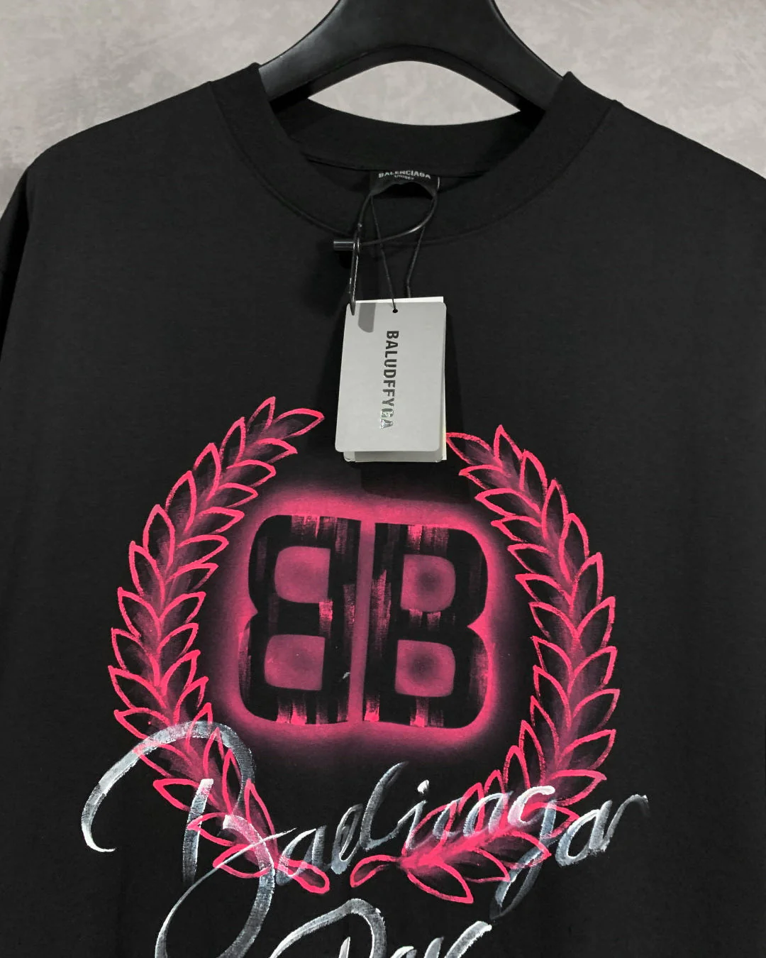 Wheat ear print T-shirt