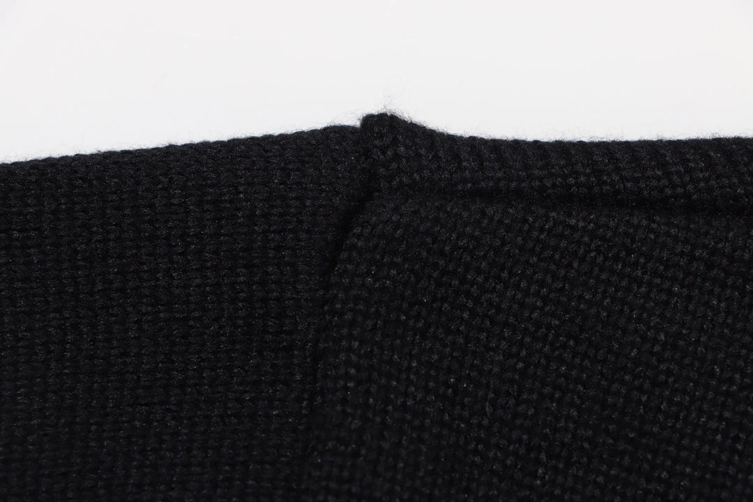 knitted embroidered sweater