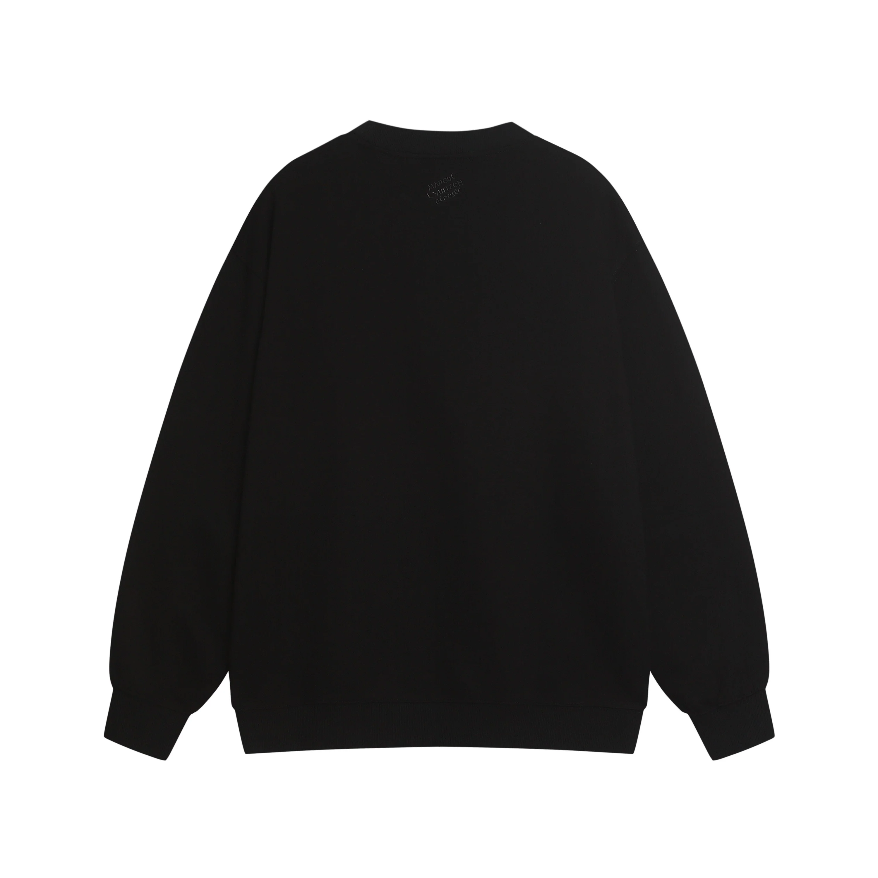 Nail embroidered cotton sweatshirt