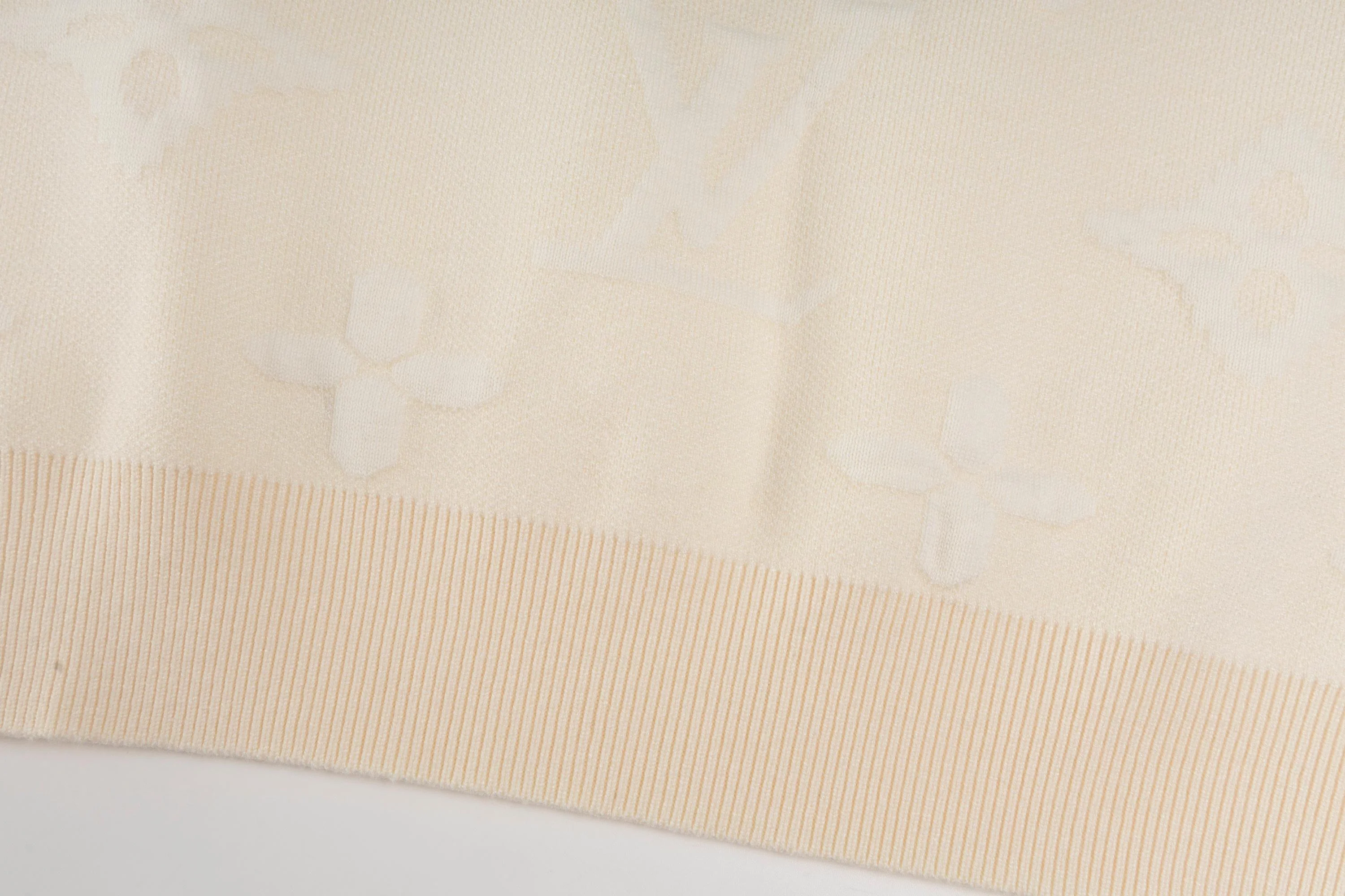 jacquard cashmere sweatshirt