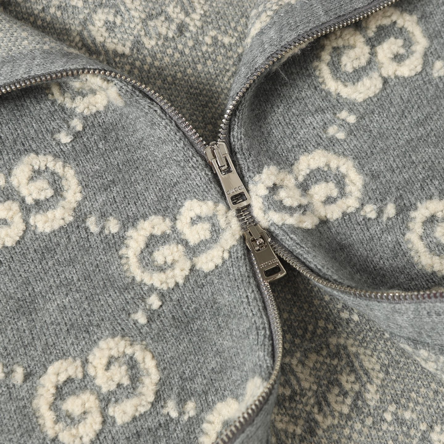 jacquard knit cardigan sweater