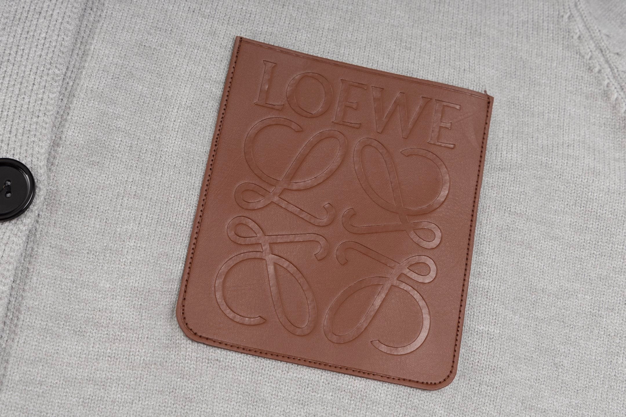 Lapel knitted sweater cardigan