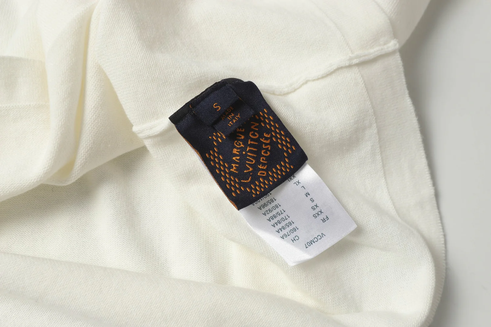 knitted cotton T-shirt