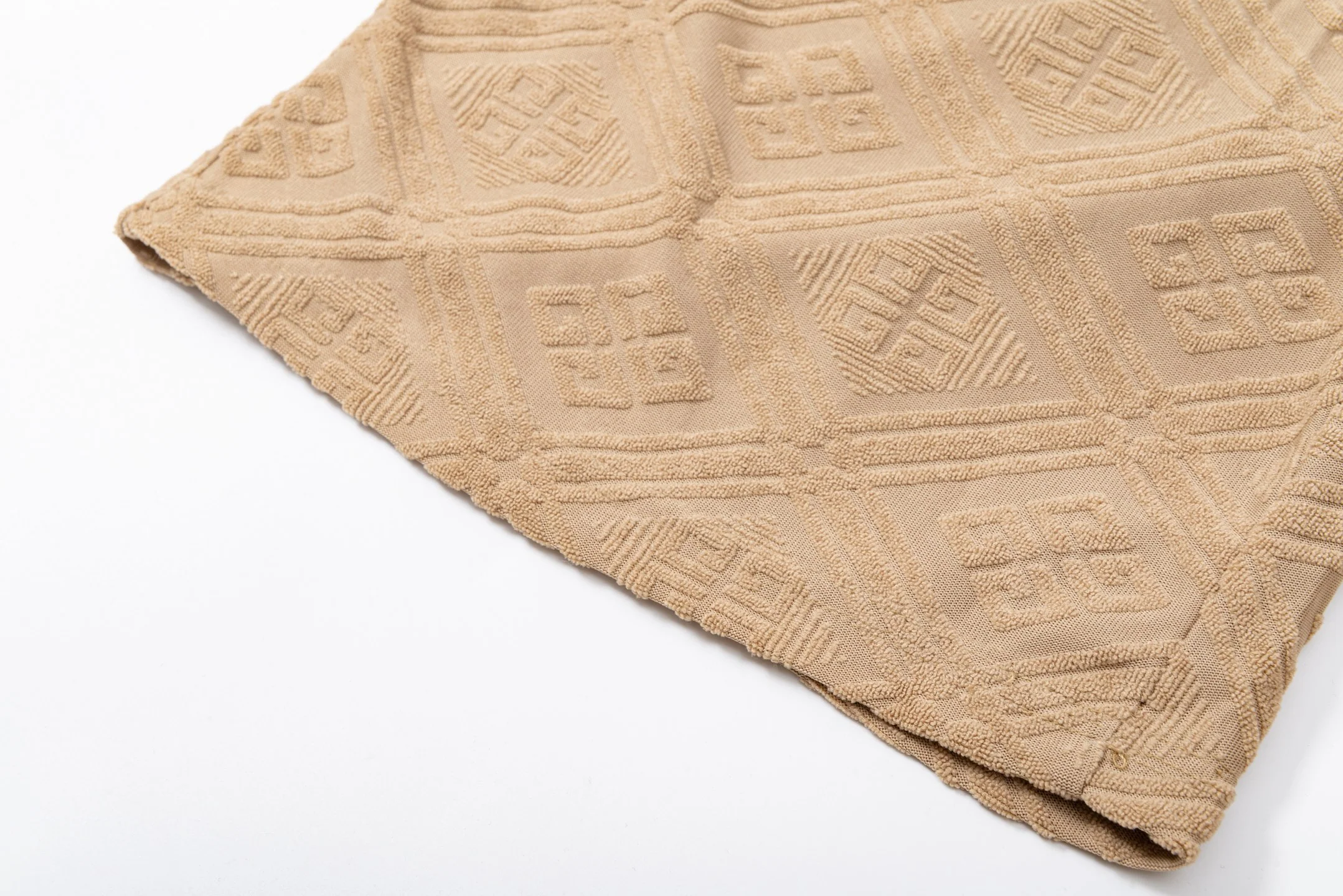 jacquard knit shorts