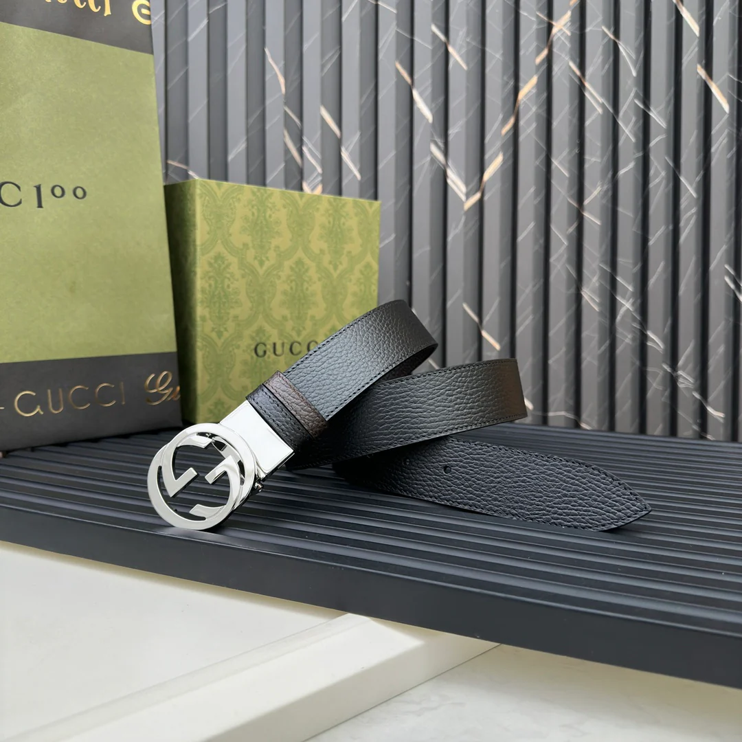 lychee leather belt