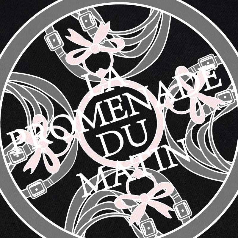 Fashion printed cotton sweatshirt