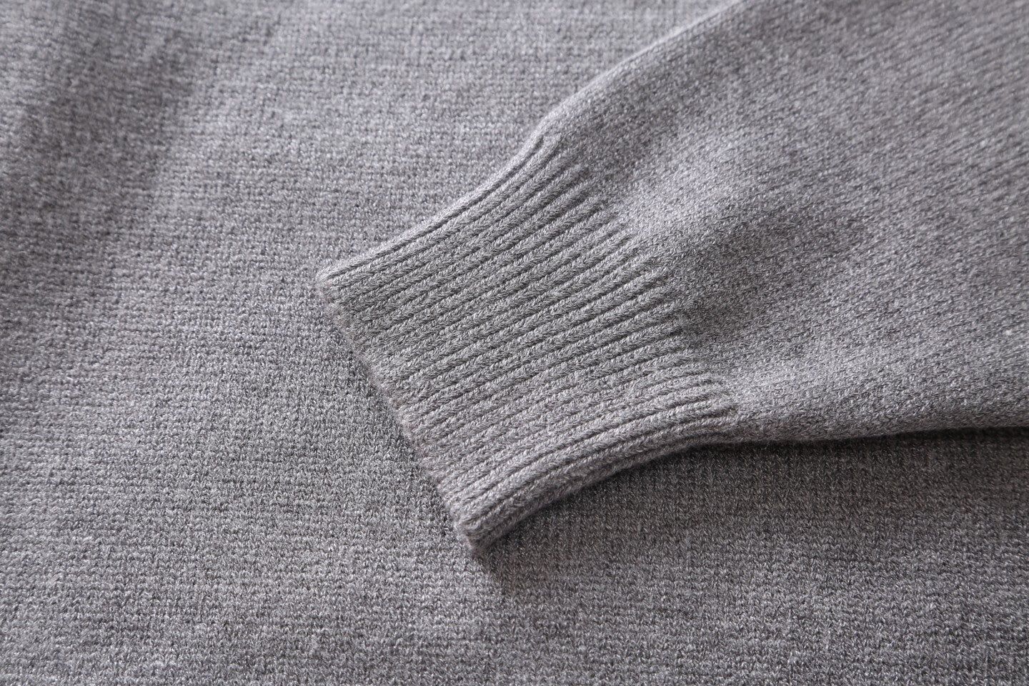 knitted jacquard cashmere sweater