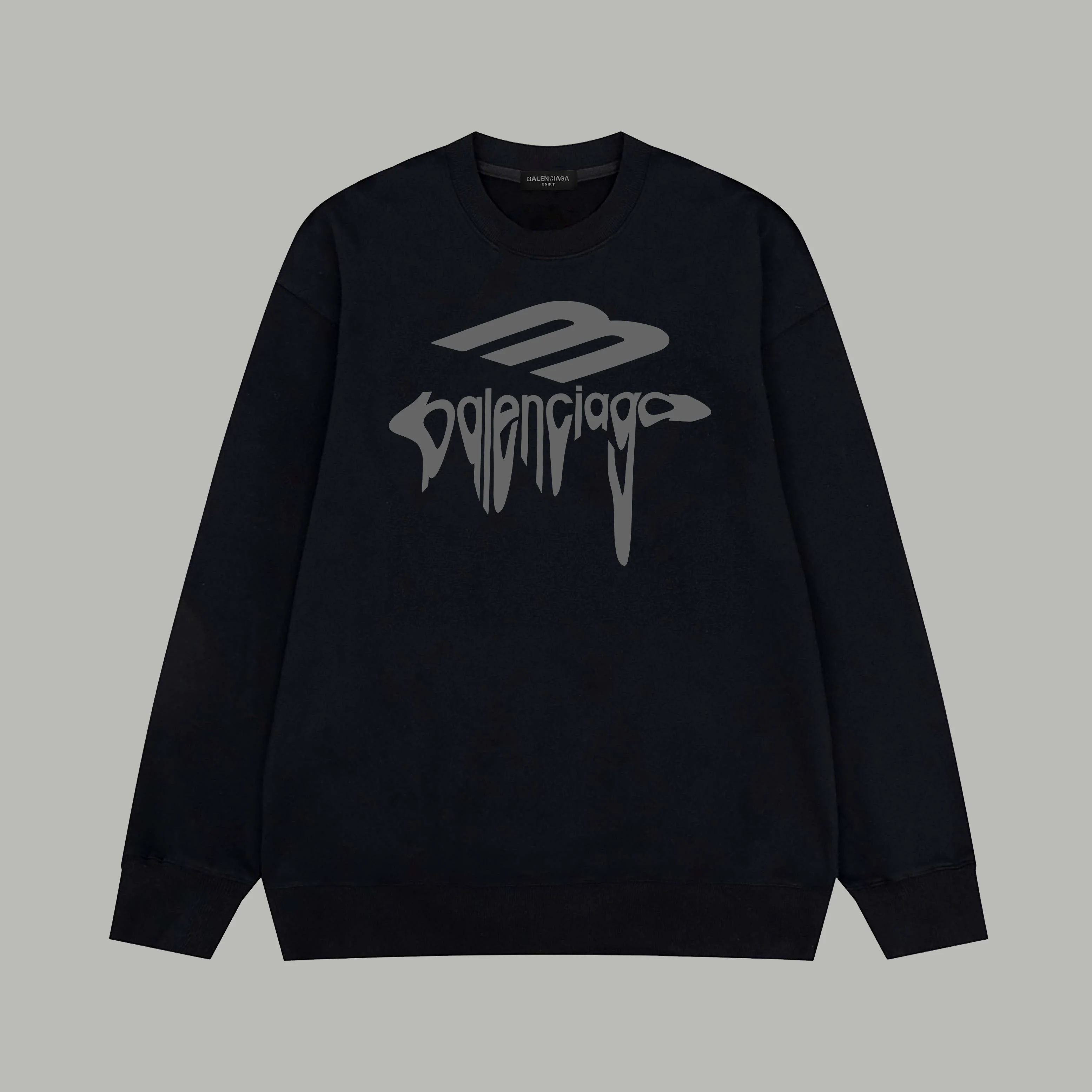 Twisted print sweatshirt