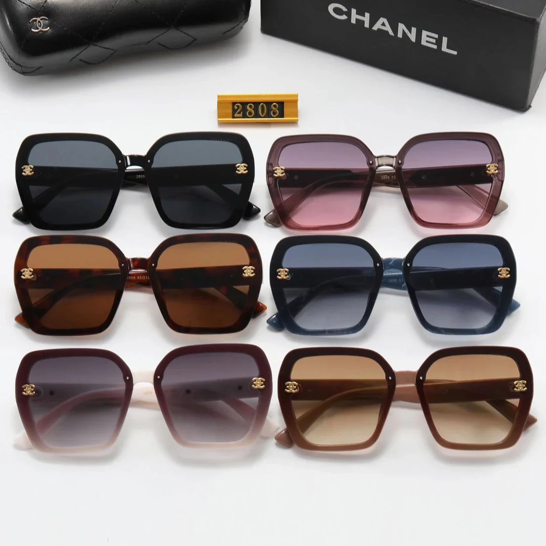 6 Colors Trendy Sunglasses 2808