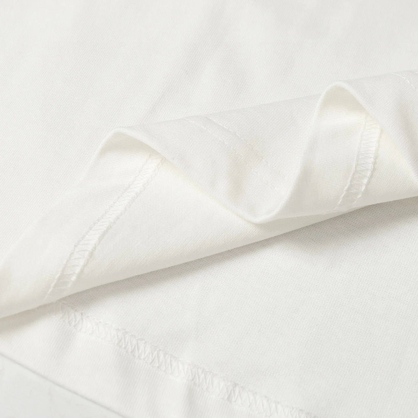 Printed crew neck cotton T-shirt