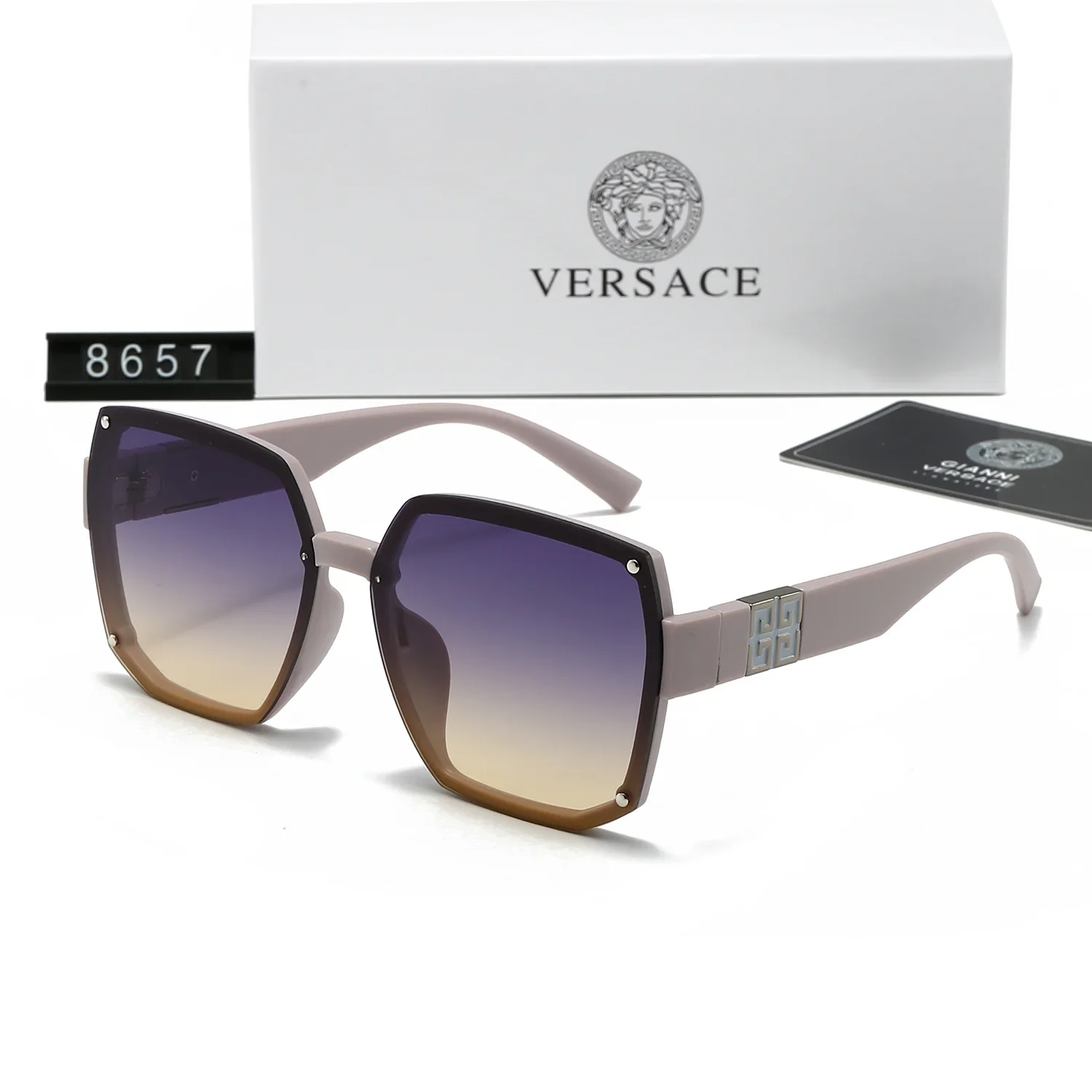 7-color plain sunglasses 8657