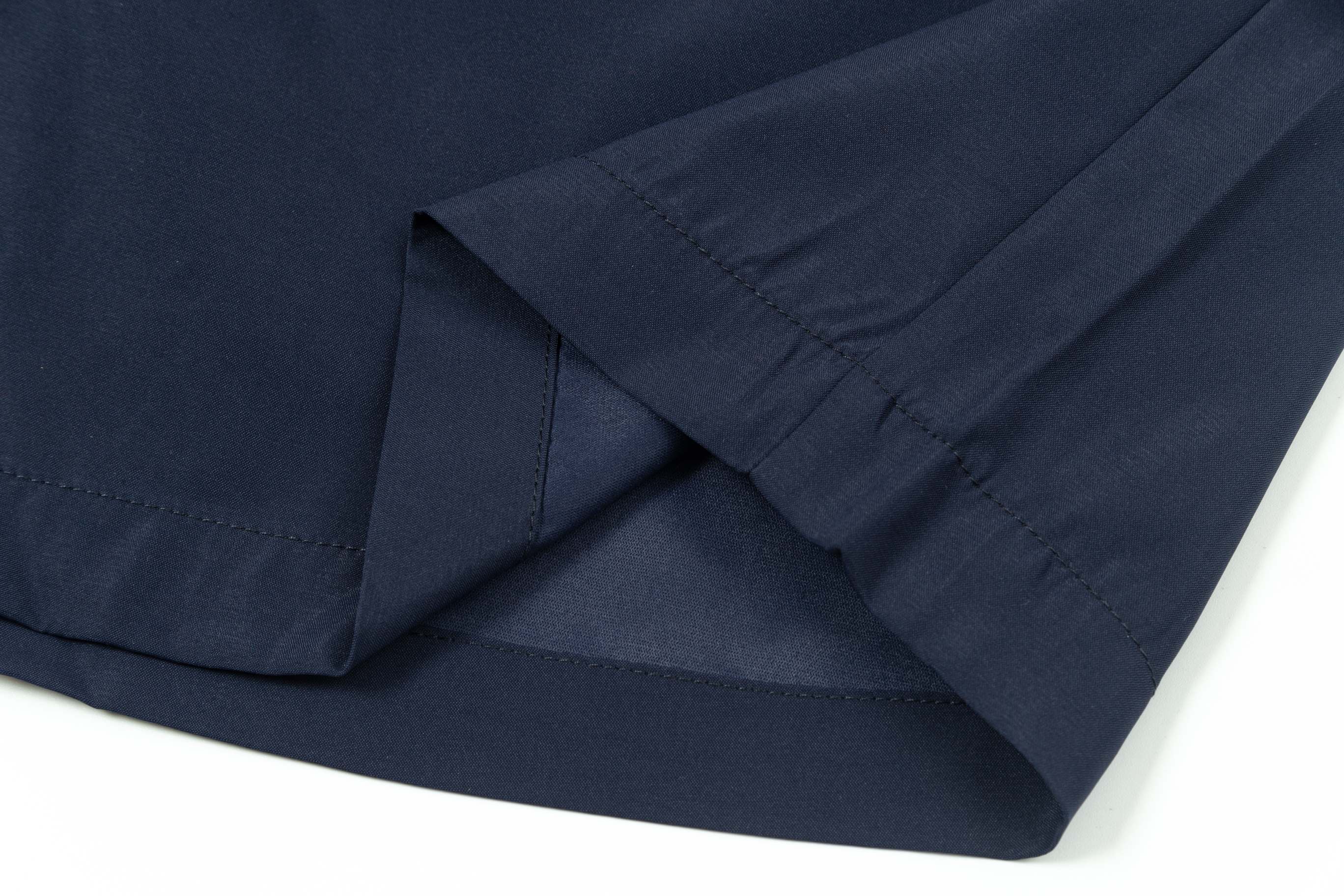 Embroidered nylon beach shorts