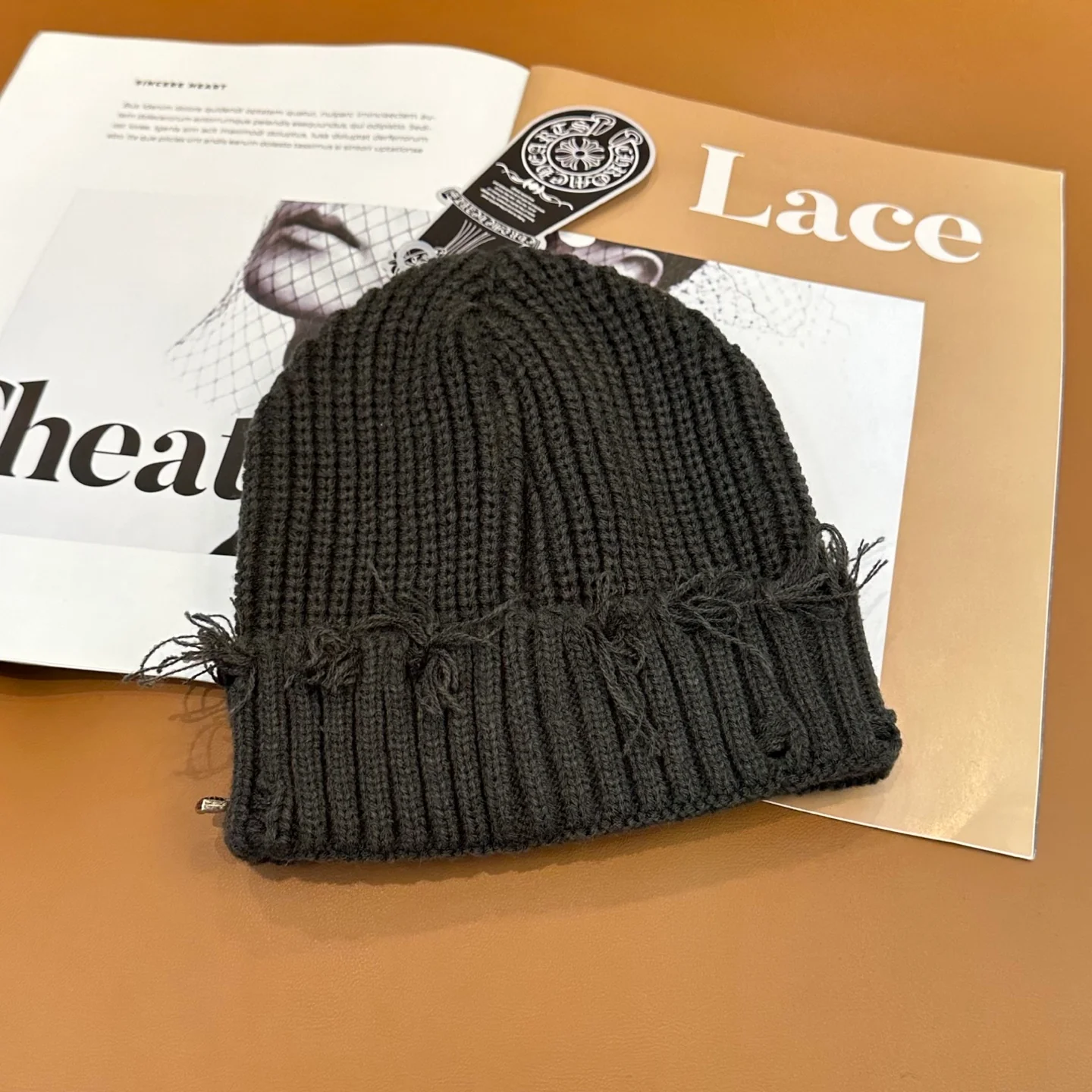Metal Monogram Cashmere Beanie