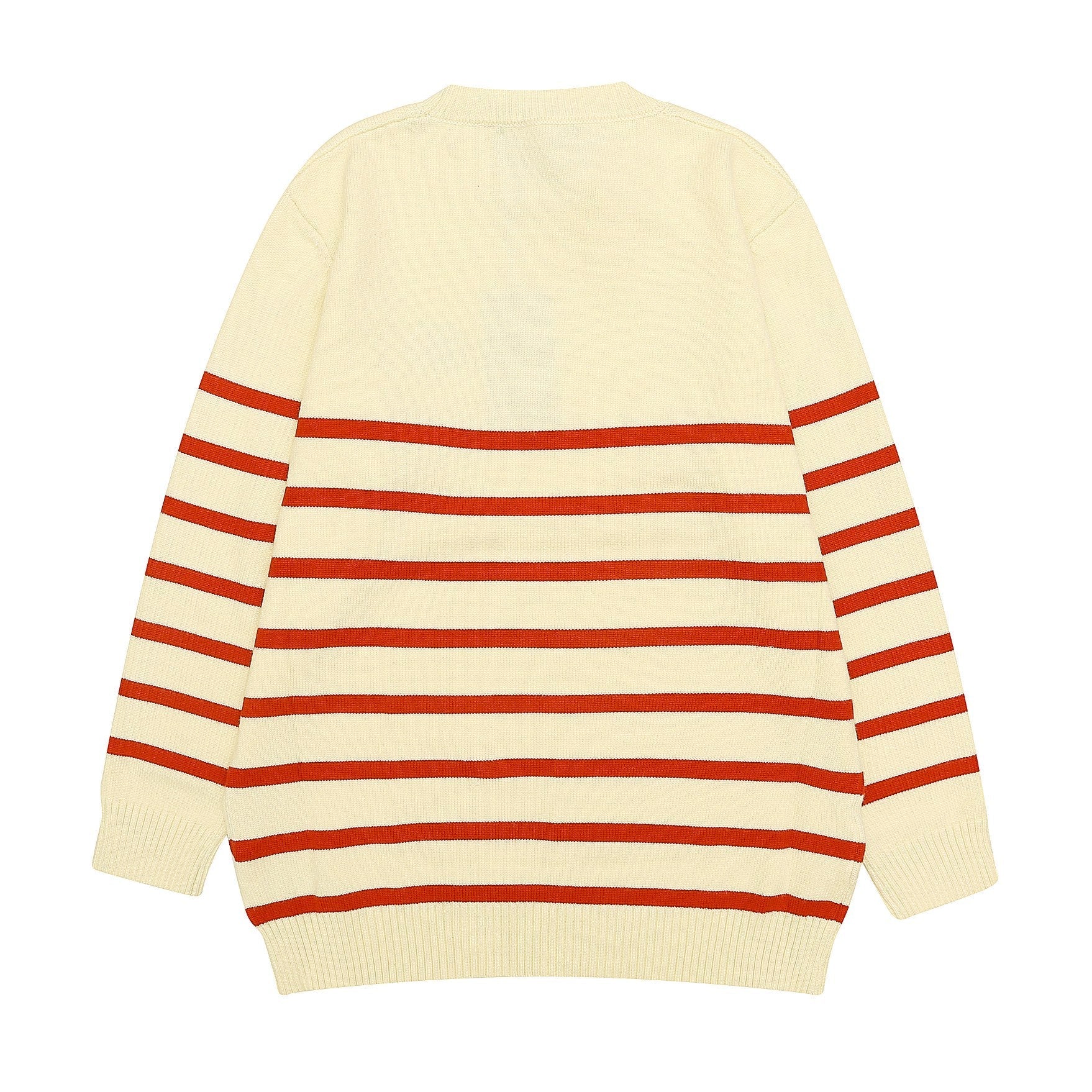 knitted jacquard sweatshirt