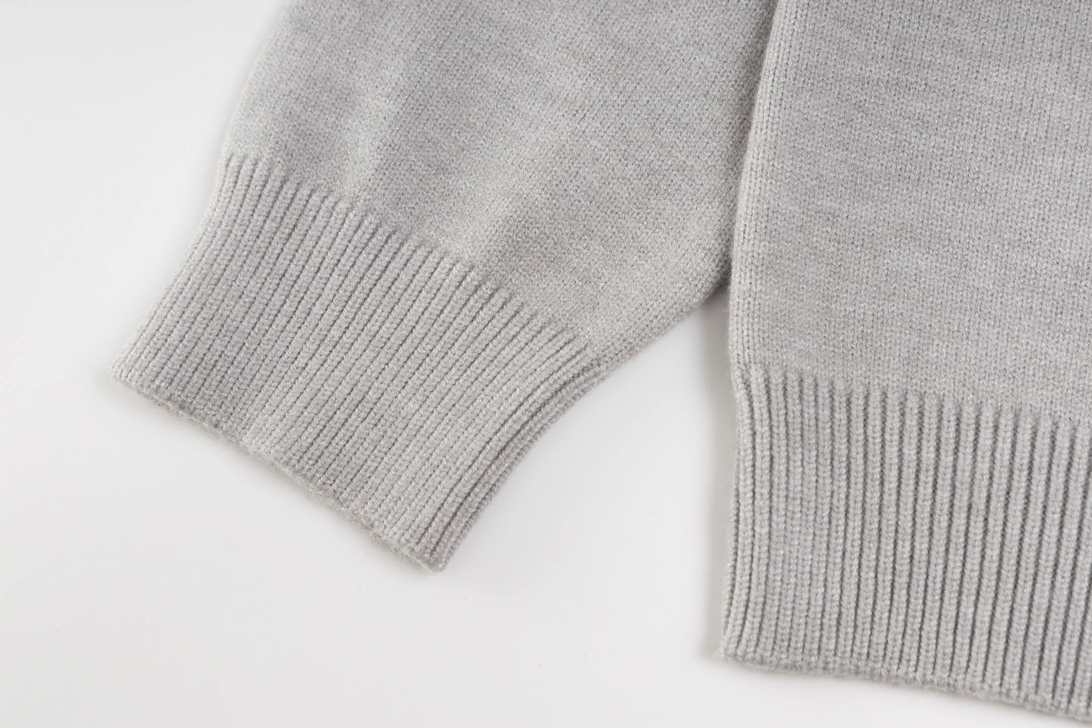 Lapel knitted sweater cardigan