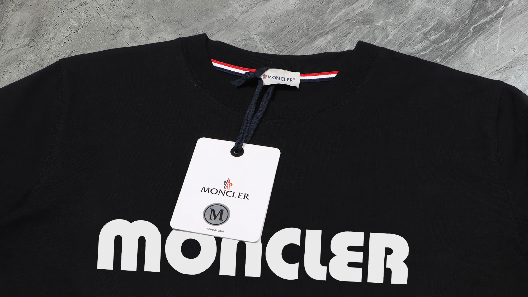 Simple printed cotton T-shirt