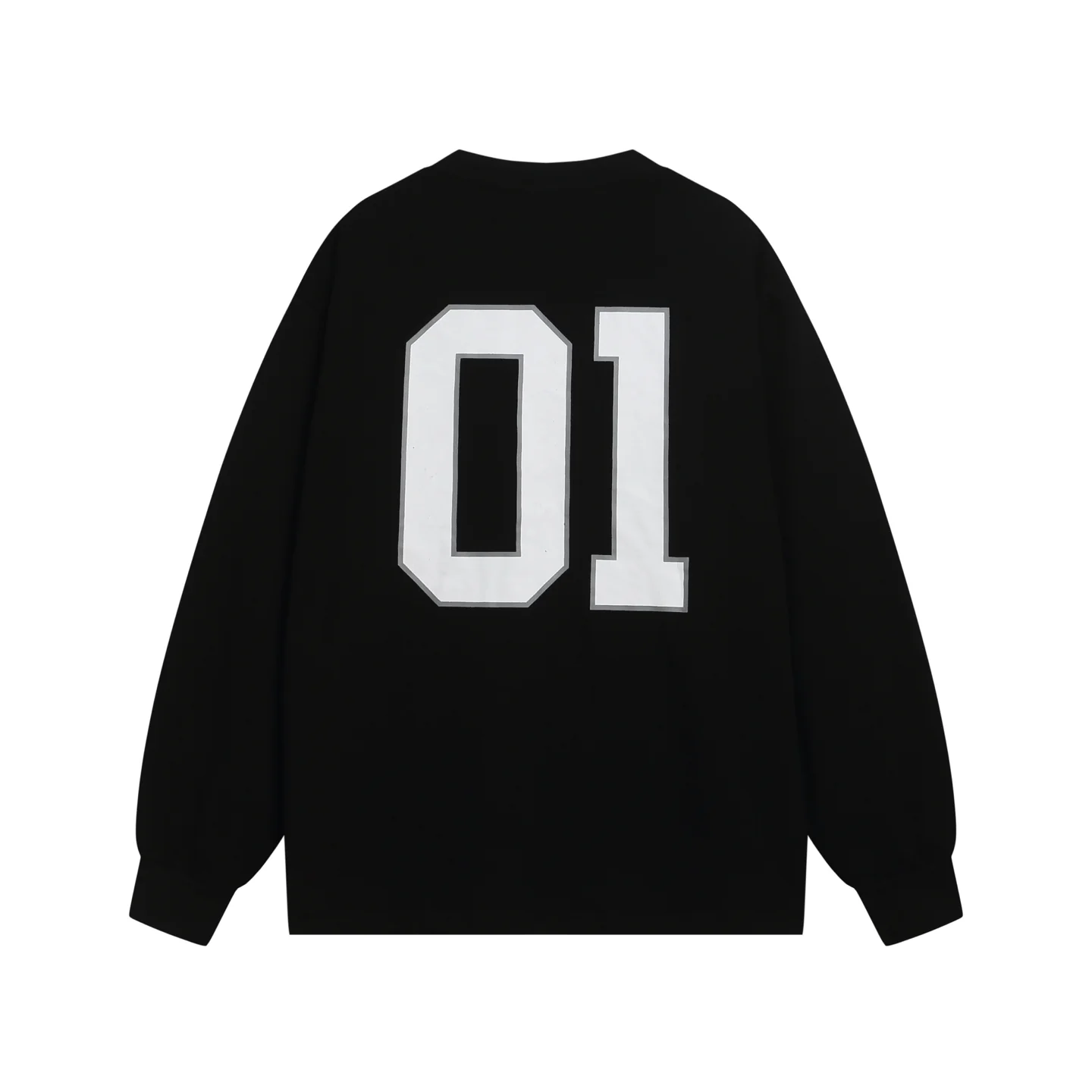 Embroidered cotton sweatshirt