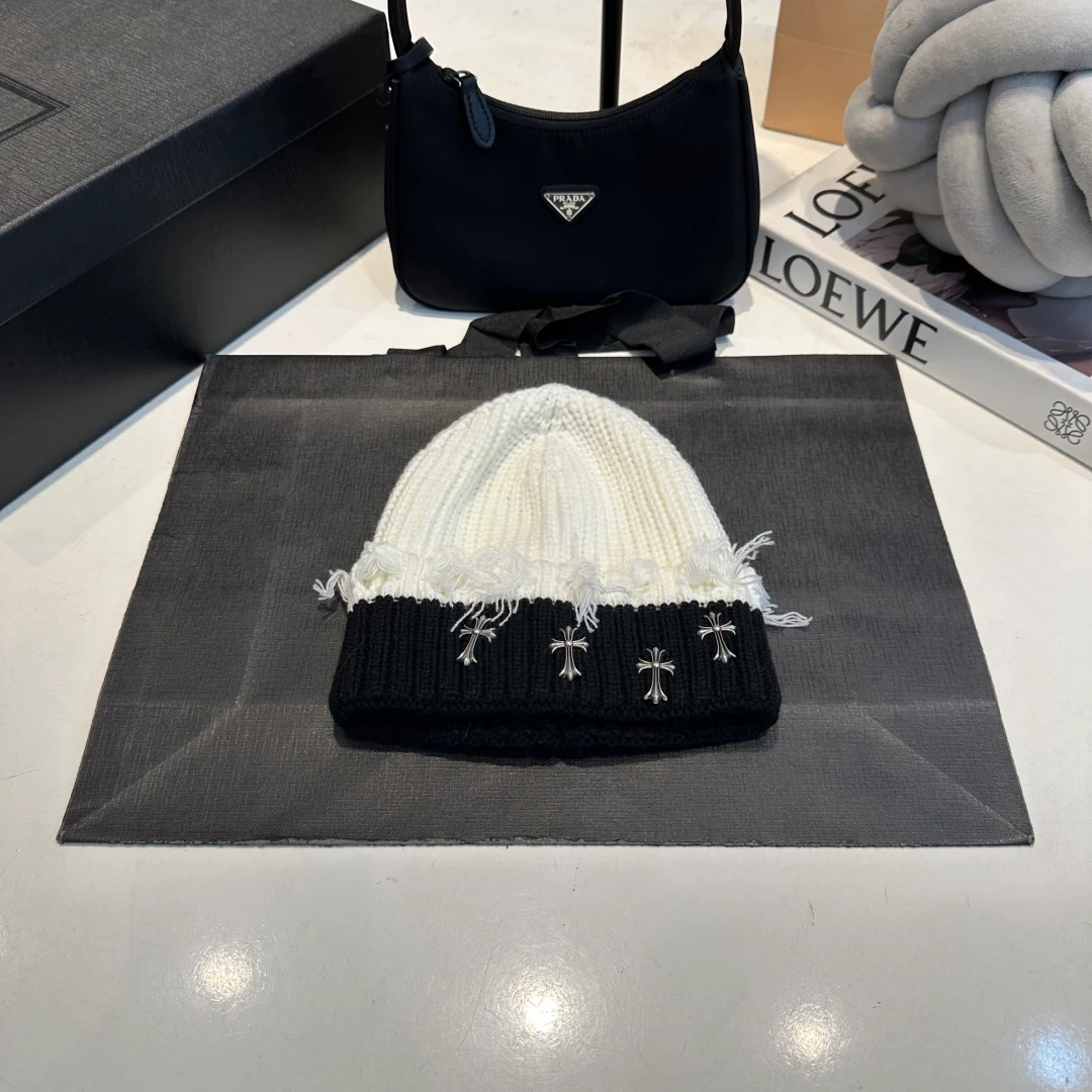 Fashionable Cashmere Knitted  Beanie